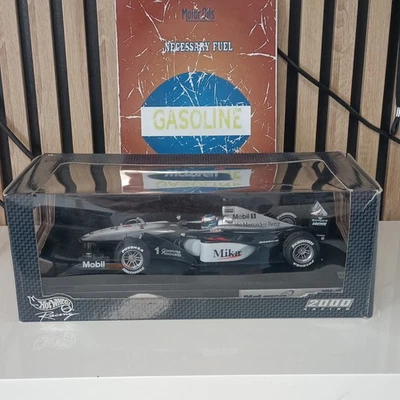 Hot Wheels F1 McLaren MP4-15 1:18 Mika Häkkinen 2000 - Photo 1/4