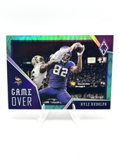 2020 Panini Phoenix Kyle Rudolph Game Over Teal 27/175 #3 Vikings