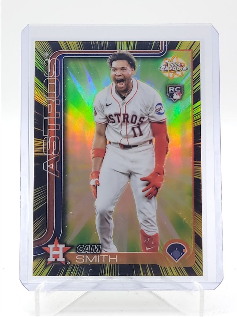 CAM SMITH 2025 TOPPS CHROME UPDATE RADIATING ROOKIES SSP B RC Q5189