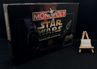 Monopoly Star Wars Sammler - Ausgabe Collector's Edition - Parker 1997 - Komplett