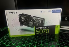 NEW  PNY GeForce RTX 5070 OC 12GB GDDR7 Graphics Card   PCIe 5.0   Triple Fan