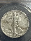 1933-s Walking Liberty Half Dollar, Better Date, ANACS VF Details, Free Shipping