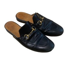 Gucci Princetown mules women s size 36.5 black leather luxury designer