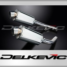 HONDA CBF1000 GT ABS 2006-2011 225mm OVAL EDELSTAHL SCHALLDÄMPFER AUSPUFF KIT