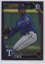 2016 Bowman Chrome Prospects Purple Refractor 236/250 Dillon Tate #BCP25 0g4