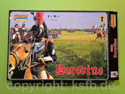 1:72 Strelets #084 Napoleon Borodino Großbox Franzosen + Russen Kavallerie