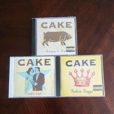 Lot of 3 Cake CDs Fashion Nugget Comfort Eagl...