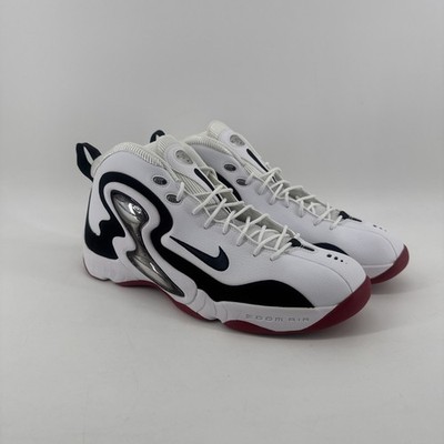Men Zoom Hawk Flight NikeShoes 805272 100 White Silver Red Size 14