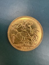 1911 22ct Gold FULL SOVEREIGN /8.00g