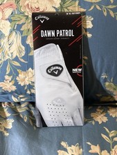 Callaway Dawn Patrol Womens Medium Reg Right Hand Golf Glove White New