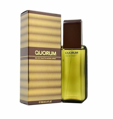 QUORUM by ANTONIO PUIG 3.4 oz edt Men's Cologne NEW NIB