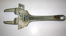 Ace Slip & Lock Nut Wrench Covers & Co. Plumbing Sink Drain Sewer Basket Vintage