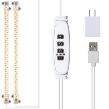 LED Grow Light Strips, 13 Inches Grow Lights for Indoor Plants Full Spectrum 350