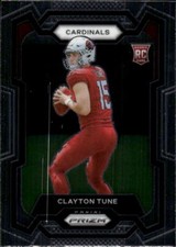 2023 Panini Prizm Clayton Tune #302 Arizona Cardinals 1J