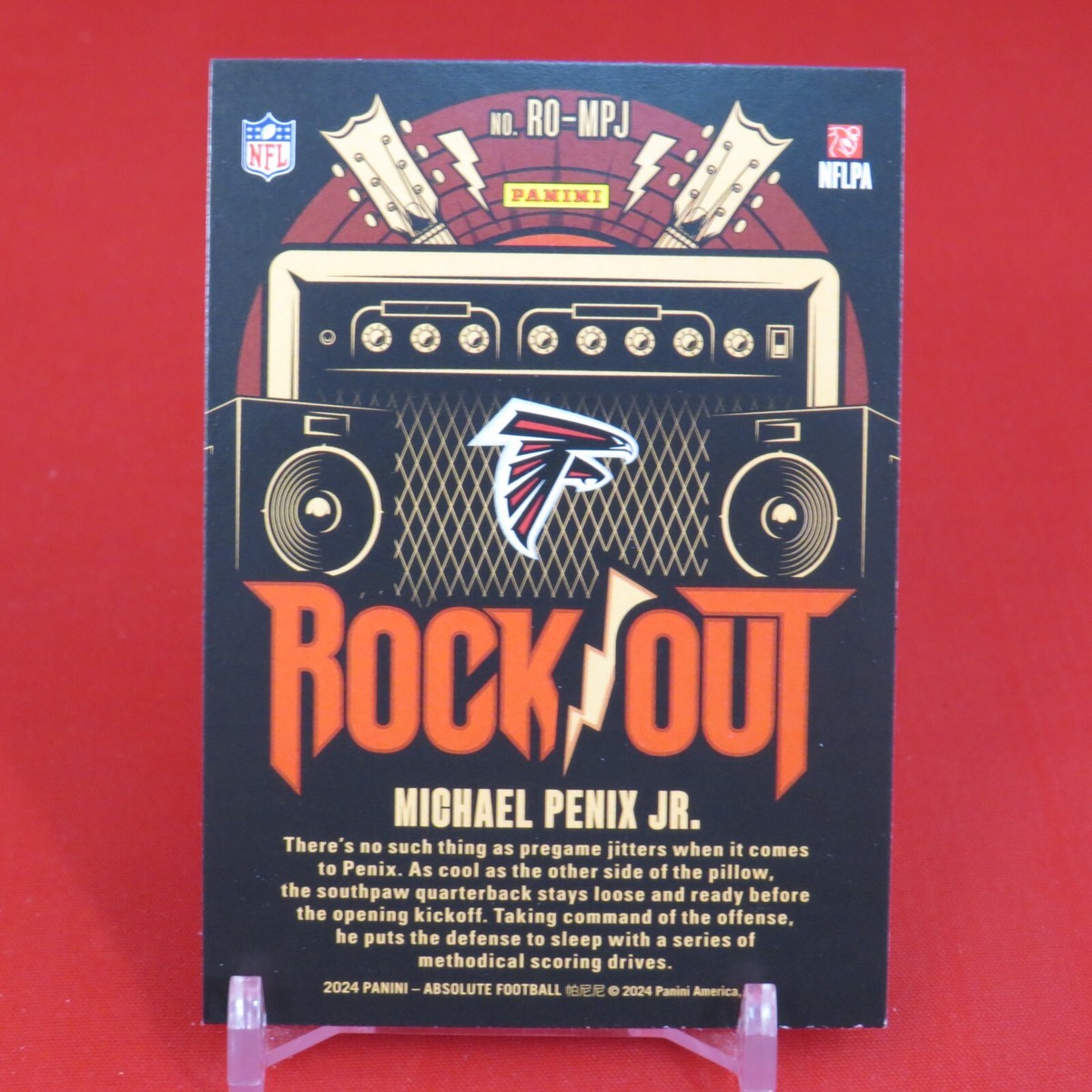 Michael Penix Jr Rock Out RC 2024 Panini Absolute | eBay