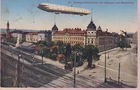 Airship/Zeppelin, "Airship ü Constance, Bahnhofsplatz", 1917, MGL (P8.119)