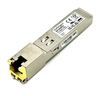 StarTech.com MSA Compliant 10GBase-T SFP+ - 10 Gigabit RJ45 Copper SFP+