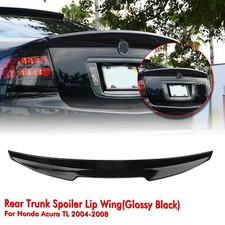 Rear Trunk Spoiler Lip Wing Roof Lid For Honda Acura Tl 2004-2008 Gloss Black