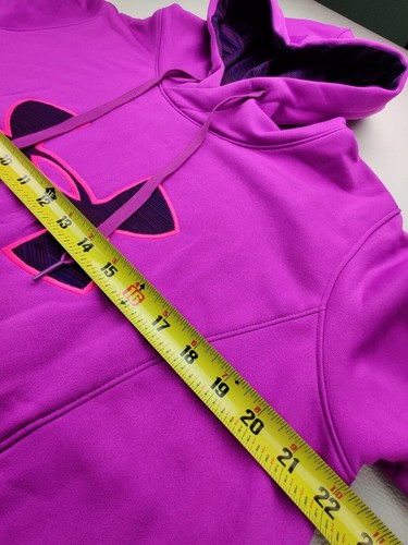 Under Armour Storm Cold-Gear Wmn's Large Magenta Long Sleeve Sweatshirt Hoodie - Bild 8 von 10