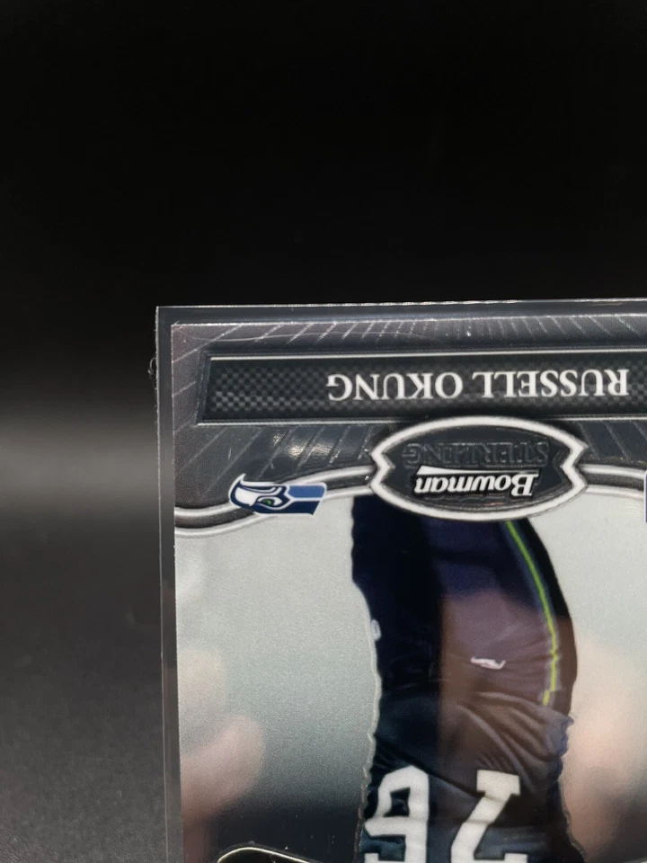 RUSSELL OKUNG 2010 Bowman Sterling Football Base Rookie #14 RC Seahawks 🔥 - Image 4 of 4