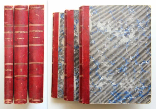 Libri antichi e da collezione copertine rigide, tema ingegneria e tecnologia