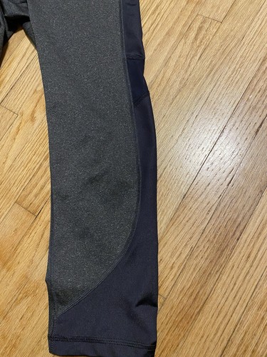 Fila Sport Girl XS Jogger Legging Cropped Pull On Mesh Detail Polyester Spandex - Picture 2 of 7