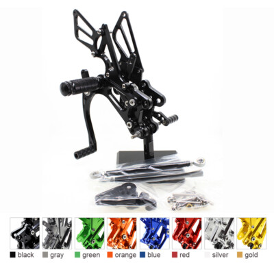 FXCNC Racing Footrest Rearsets pegs For CBR600RR ABS2009-2015 2014 2013 2012 11