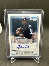 2011 Bowman Chrome Prospects Adonis Cardona #BCP96 Auto