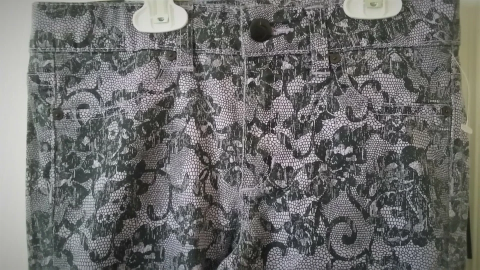 NUEVO JOE'S Niñas Pantalones Ultra Ajustados The Jegging Talla 12 Lila/Negro Foto 2 de 4