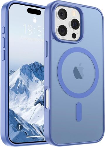 For iPhone 16 Pro Max Case with Matte Military Grade Shockproof Drop Protection