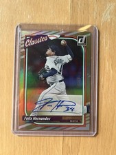 2023 Donruss Baseball Felix Hernandez Classics  Auto Gold /10 SSP