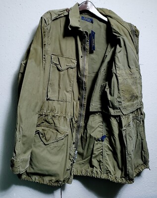 Polo Ralph Lauren BIG&TALL MENS Lightweight OLIVE MILITARY Combat