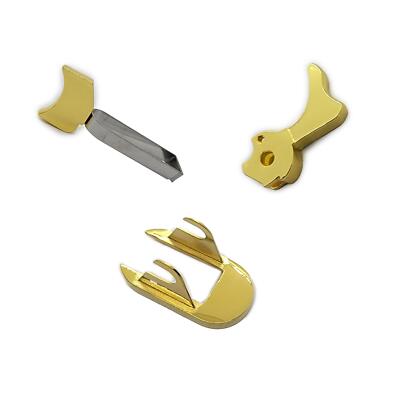 1911 Trigger, 1911 Magwell, 1911 Hammer Metal gold plated Colt Kimber and Clones