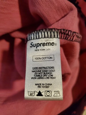 Supreme SS17 Week 11 L/S Pocket Tee Pink Digi Camo medium size new 