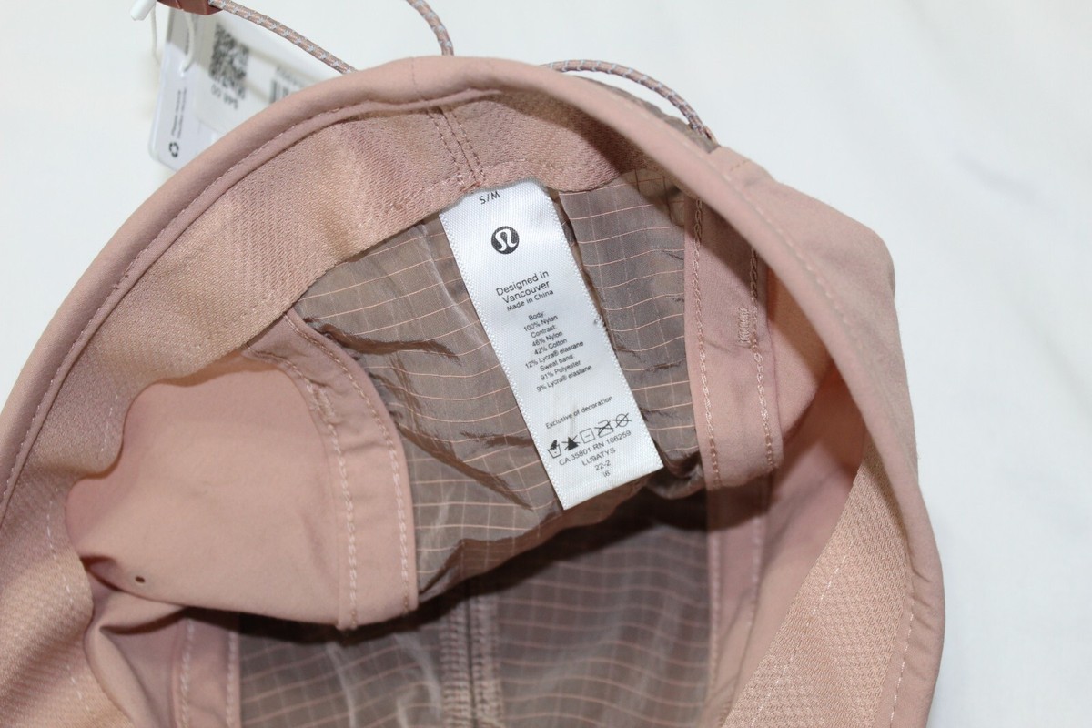 NWT Lululemon Drawstring Hiking Cap Pink Clay / Ancient Copper Lululemon Drawcord Hiking Cap | Mercari main image 2