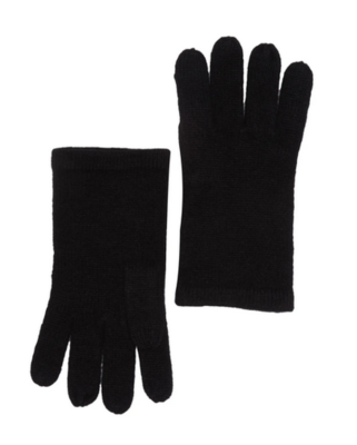 Phenix Cashmere Knit Gloves Black NWT $90 | eBay display picture 2