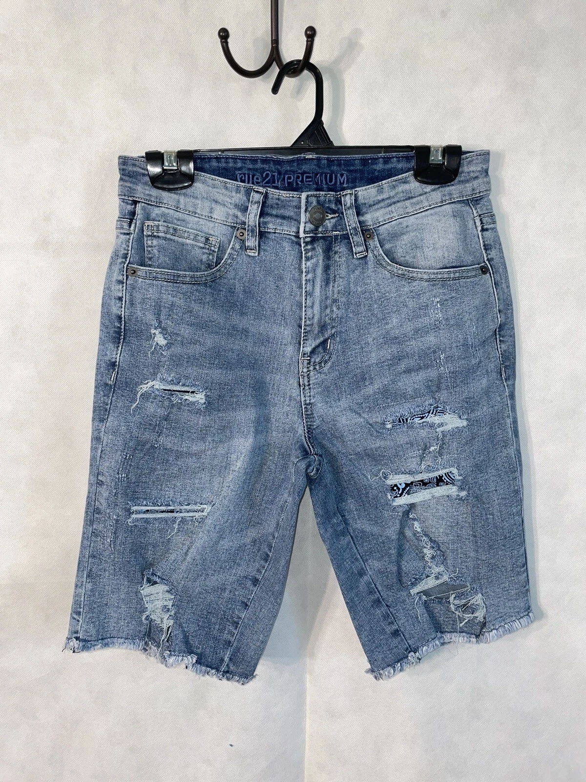 Short en jean Rue 21 Supreme Flex homme taille 28