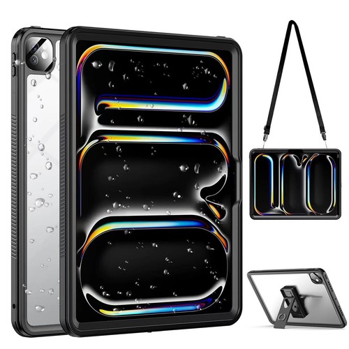 For iPad Pro M4 13 inch (2024) Waterproof Case Shockproof Stand Full Body Cover - 第 1/12 張圖片