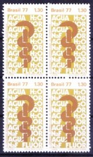Brazil 1977 MNH blk, Odontology,  teeth development &  diseases, Medicine