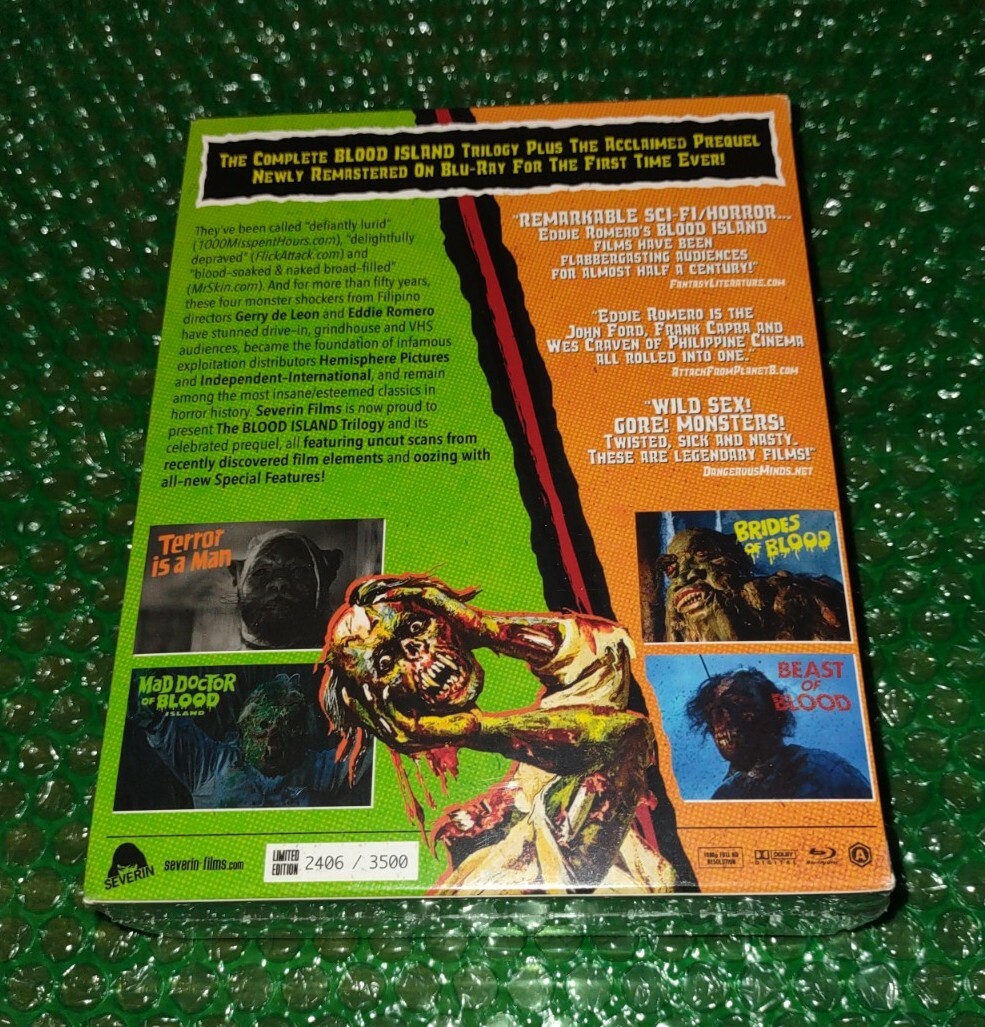 The Blood Island Collection Blu Ray Limited Edition Of 3500 Rare Oop For Sale Online Ebay