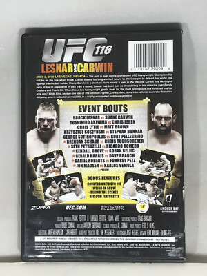 UFC 116: Lesnar vs. Carwin (DVD, 2010, 2-Disc Set