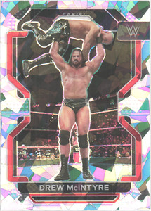 2022 Panini Prizm WWE Cracked Ice Drew McIntyre
