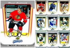 100++ UD MVP 2005 NHL RC ROOKIE & SILVER SCRIPT AUTOGRAPH LOT . U PICK FROM LIST