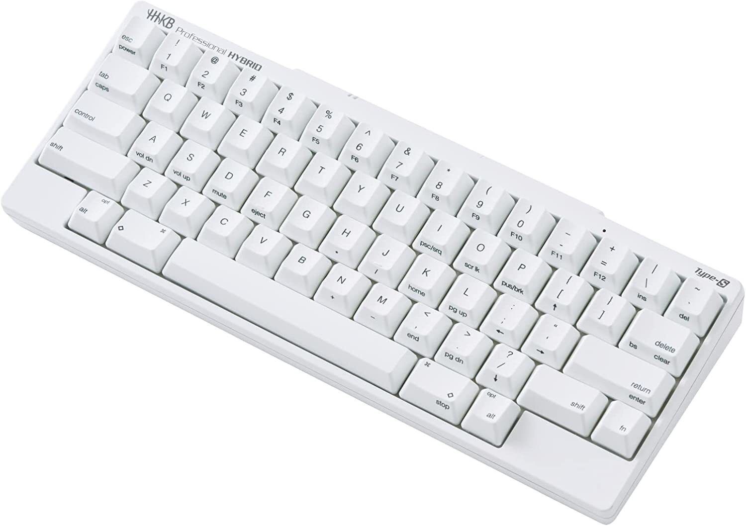 PFU keyboard HHKB Professional HYBRID Type-S English layout/snow PD-KB800YSC