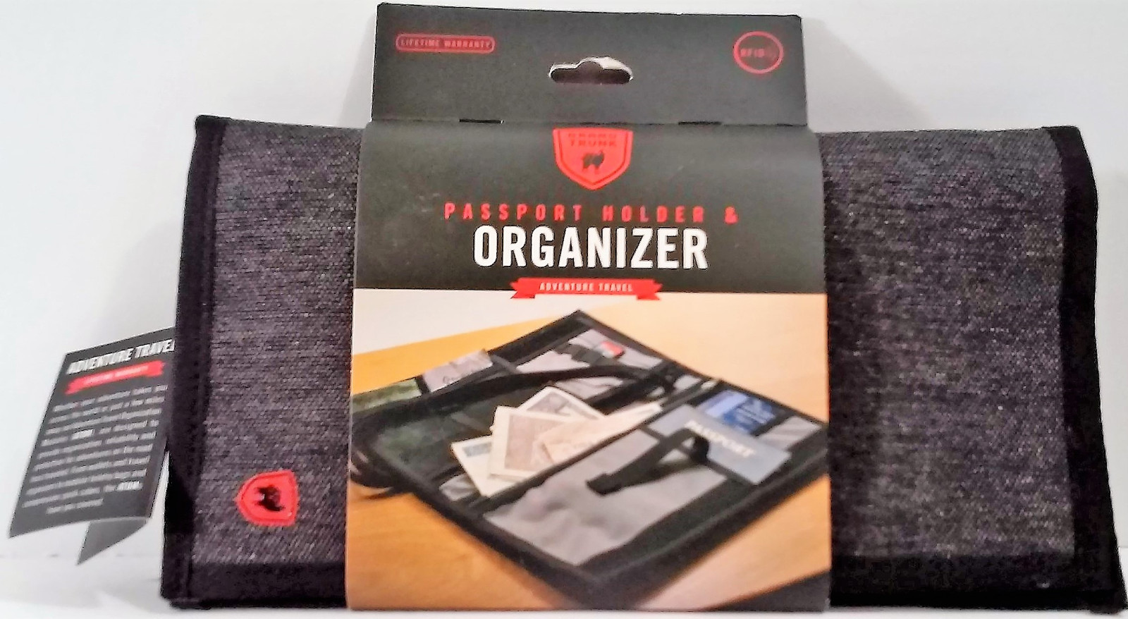 Grand Trunk ATOM Passport Holder and Travel Organizer - New Design-image