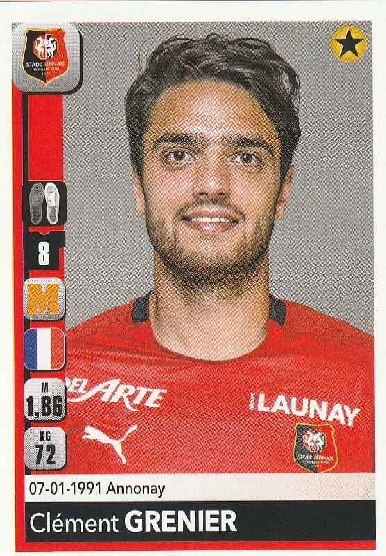 Panini football  foot 86 - au choix images originales - à Rennes