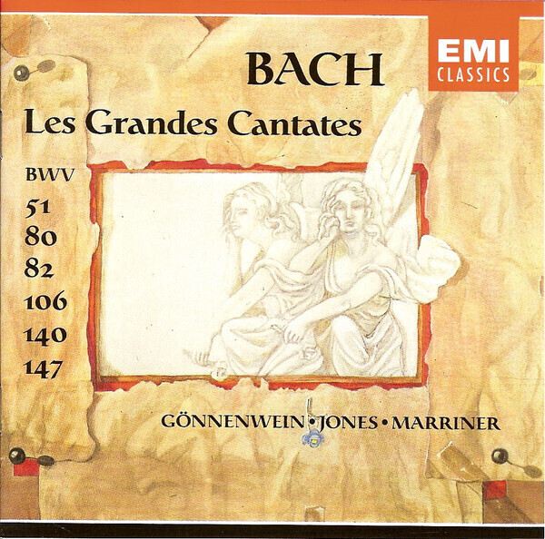 2xCD Johann Sebastian Bach Les Grandes Cantates BWV 51-80-82-106