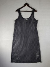 Addition Elle mesh dress size 1X black semi-sheer cover beach sexy