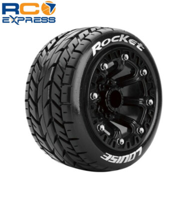 Louise RC St Rocket 1/16 Stadium Truck Tires 12mm Hex Soft Mtnd (2) LOULT3188SB