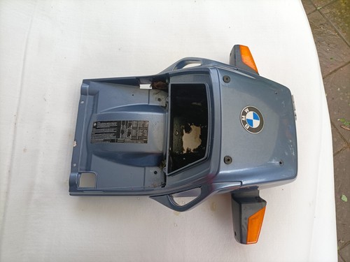 Heck Verkleidung Bürzel Grau von BMW K75 mit Blinker und Rücklicht